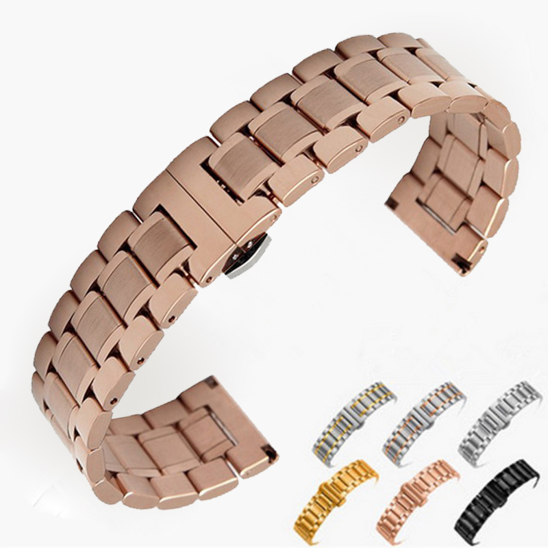 Rg Watches & Jewelry Gmbh - Bransoletka ze stali nierdzewnej, 14mm 16mm