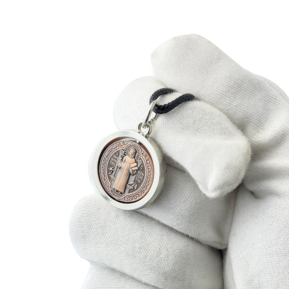 Jewelry & Watches Sp Z Oo Ul Frezerów 3 - Nowy Medalik Świętego Benedykta Naszyjnik Katolicki