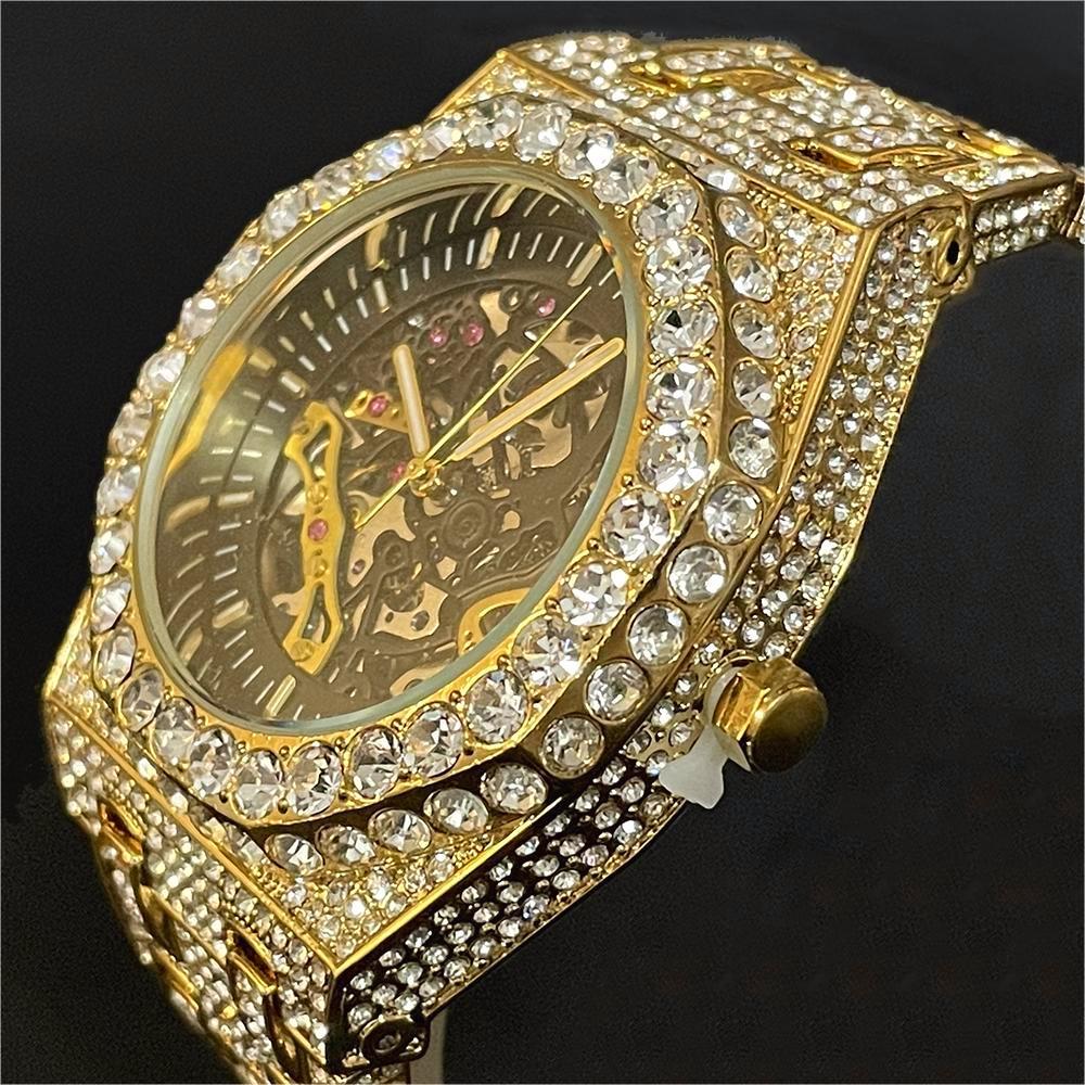 Jewelry Watches Brands - Luksusowy automatyczny zegarek mechaniczny męski Hip