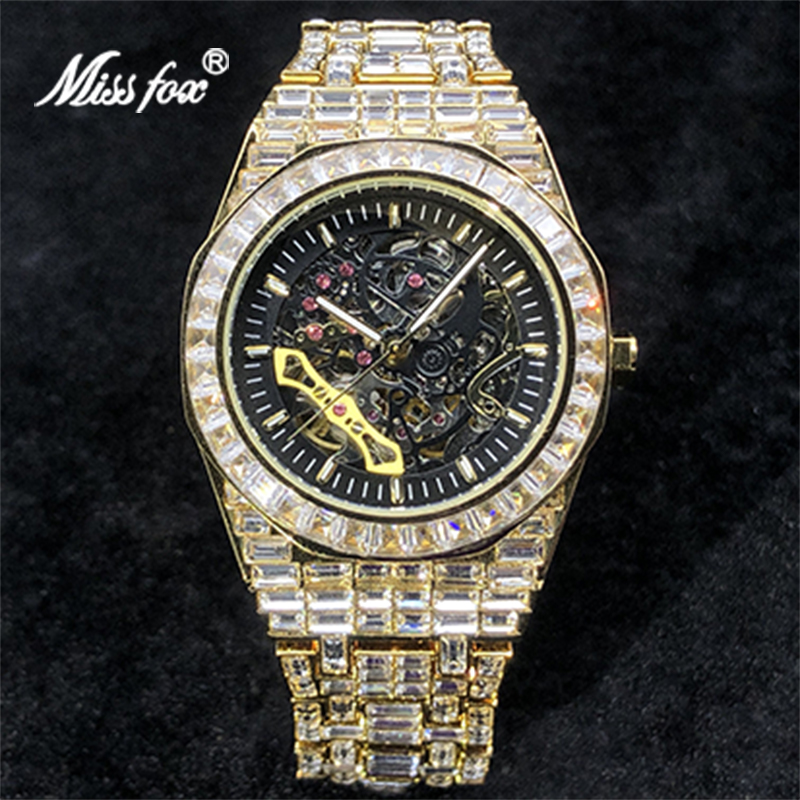 Jewelry Watches Brands - Mechaniczne męskie zegarki luksusowa marka MISSFOX