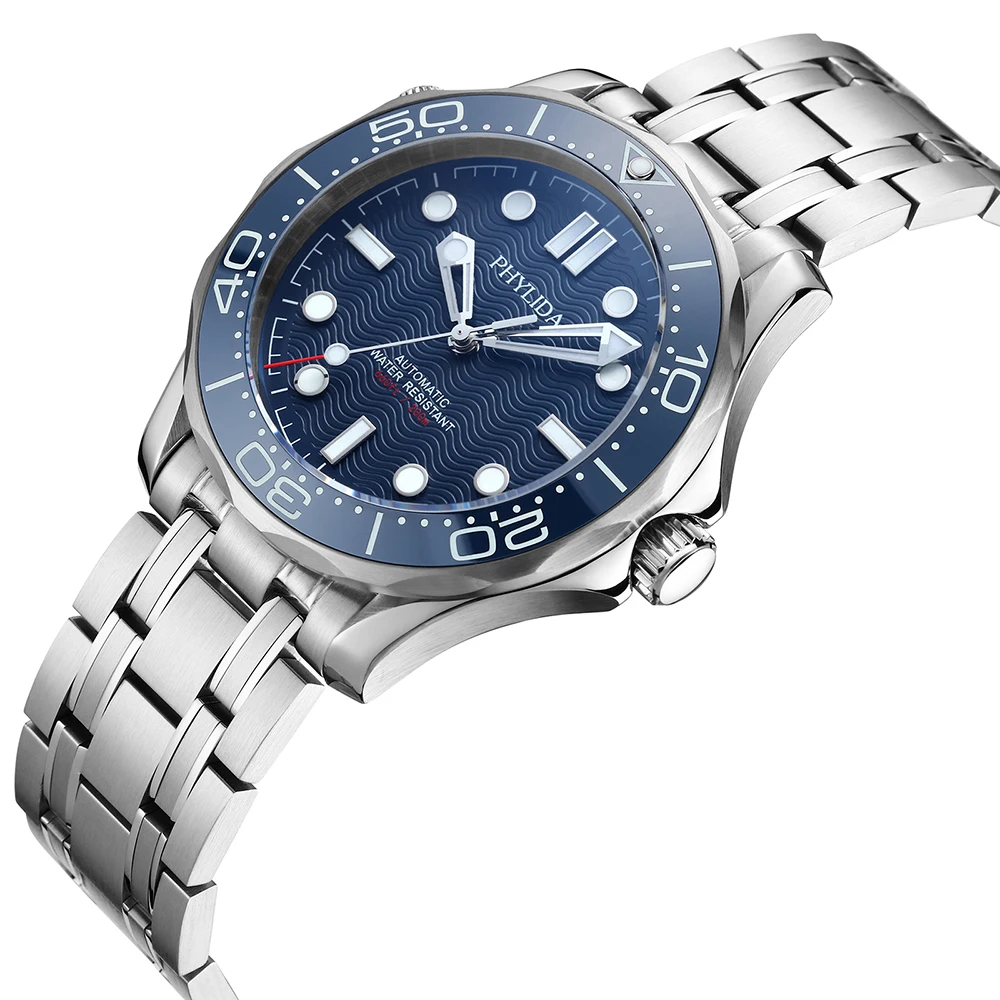 PHYLIDA niebieska tarcza NH38a – Seiko Watch Prospex recenzja i cena