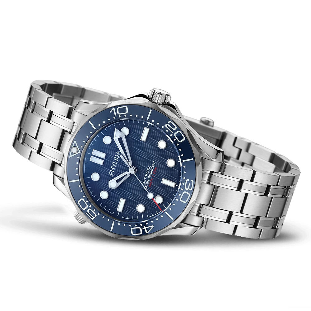 PHYLIDA niebieska tarcza NH38a – Seiko Watch Prospex recenzja i cena