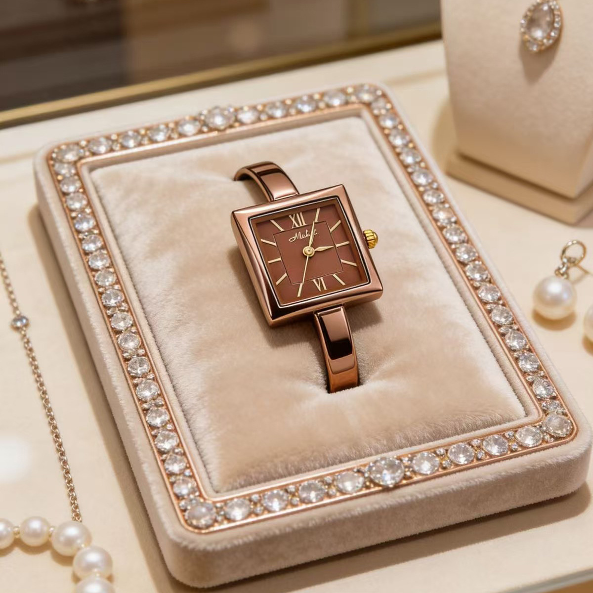 Luksusowy zegarek damski z kwa – Jewelry Watches Brands recenzja i cena