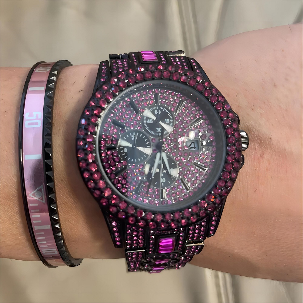Gorący bubel czerwony lód zega – Jewelry Watches Brands recenzja i cena